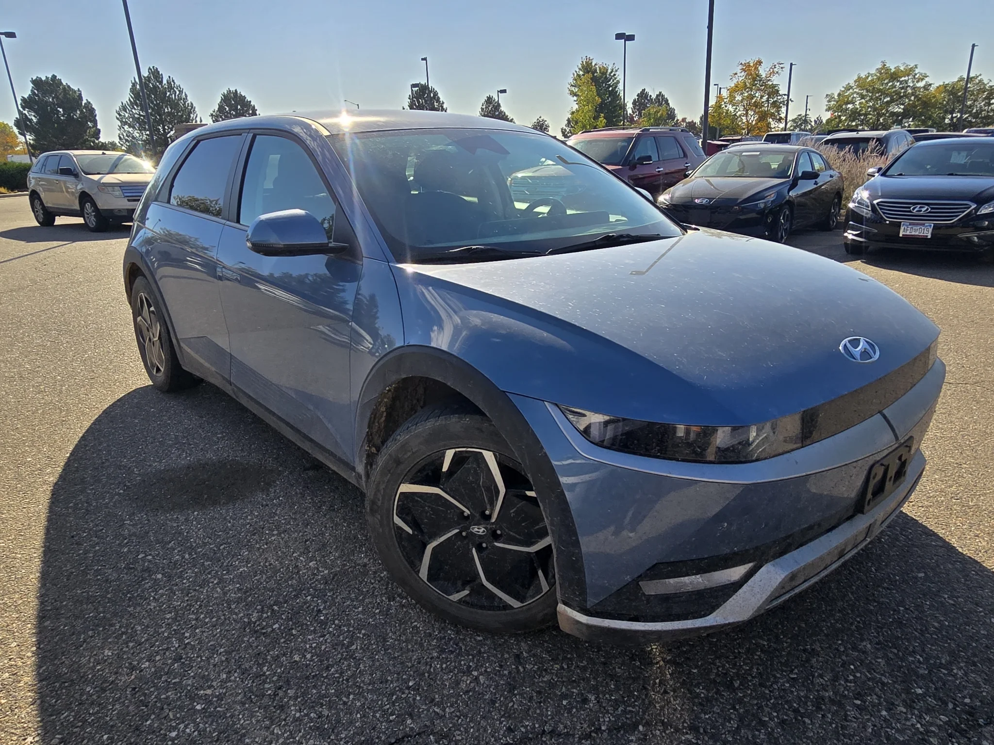 Used 2024 Lucid Blue Hyundai SEL image 17