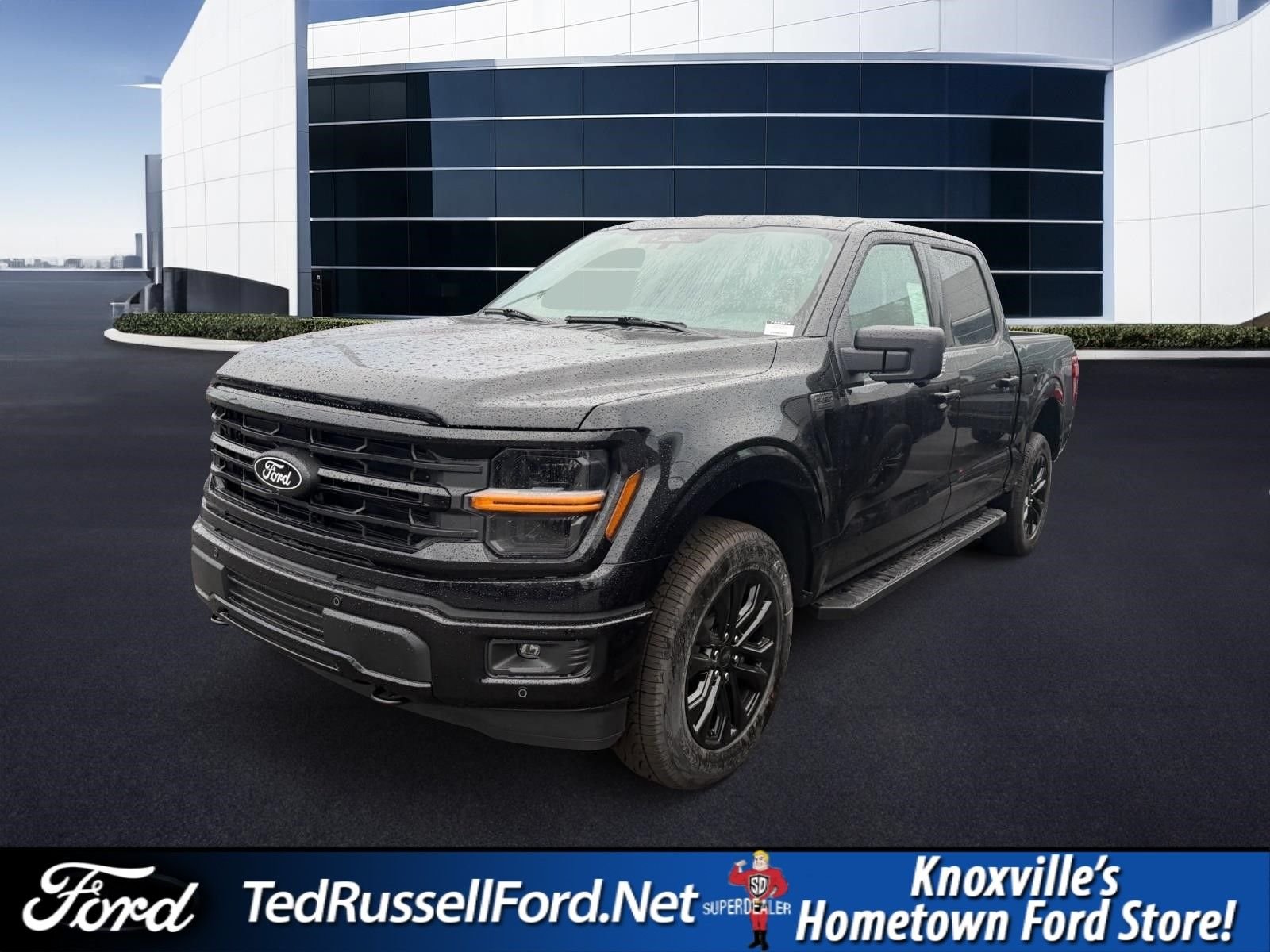 New 2026 Agate Black Metallic Ford XLT image 1