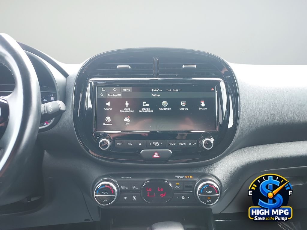 Used 2021 Black Kia EX image 12