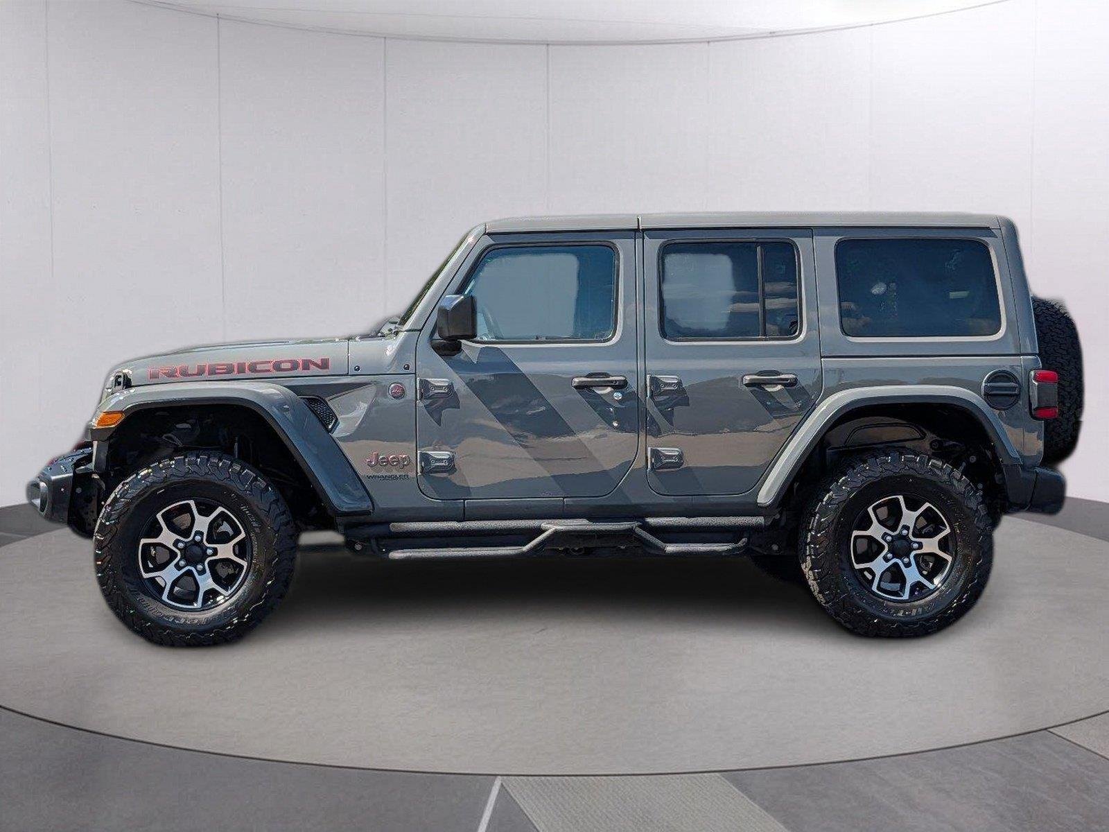 Used 2020 Sting-Gray Clearcoat Jeep Rubicon image 2