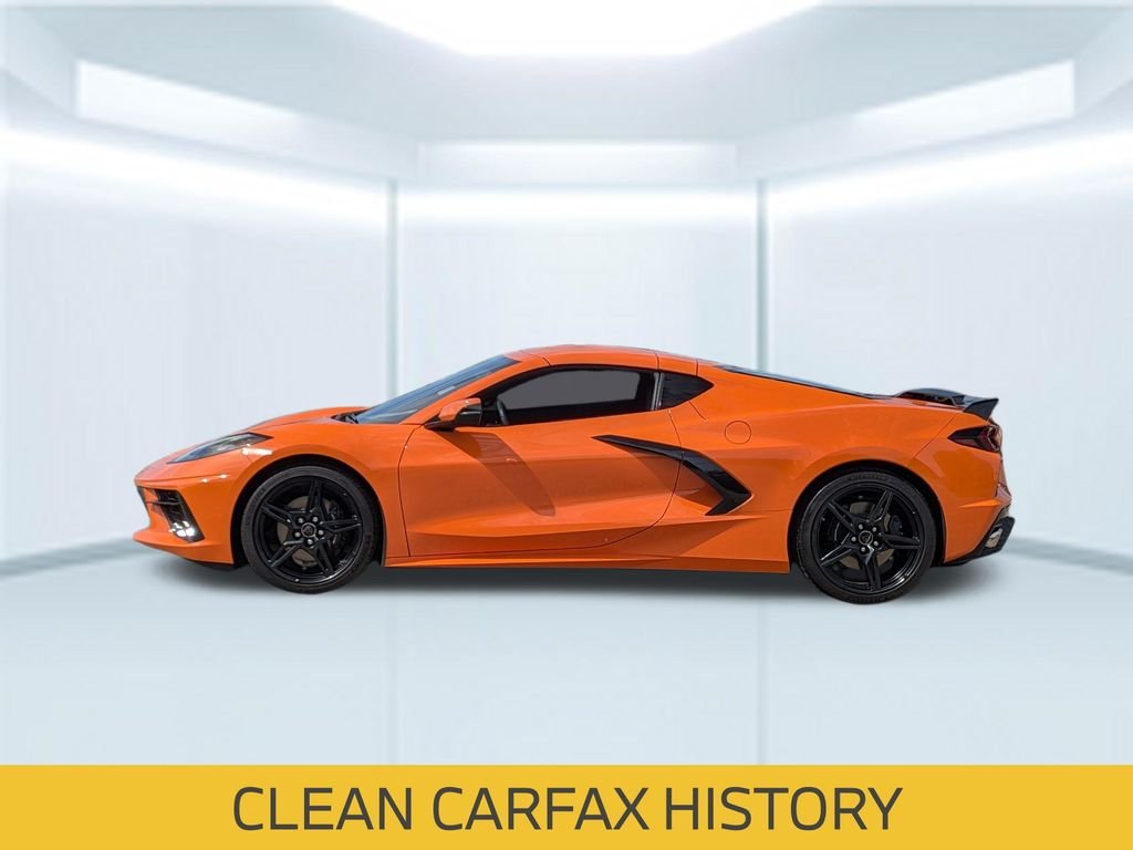 Used 2023 Orange Chevrolet Stingray image 2