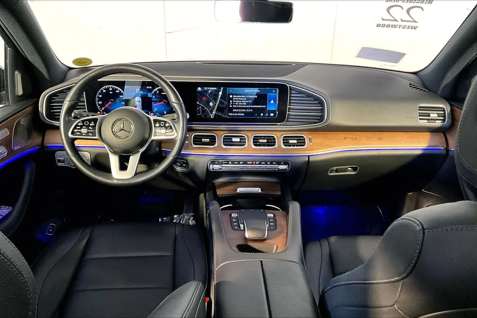 Certified Used 2022 Brilliant Blue Metallic Mercedes-Benz GLE 350 image 30