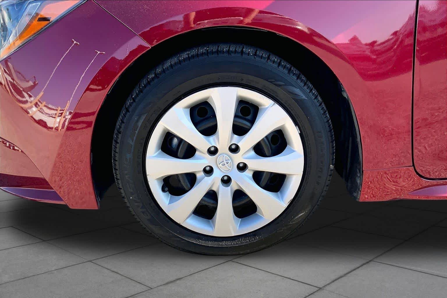 Used 2025 Ruby Flare Pearl Toyota LE image 11
