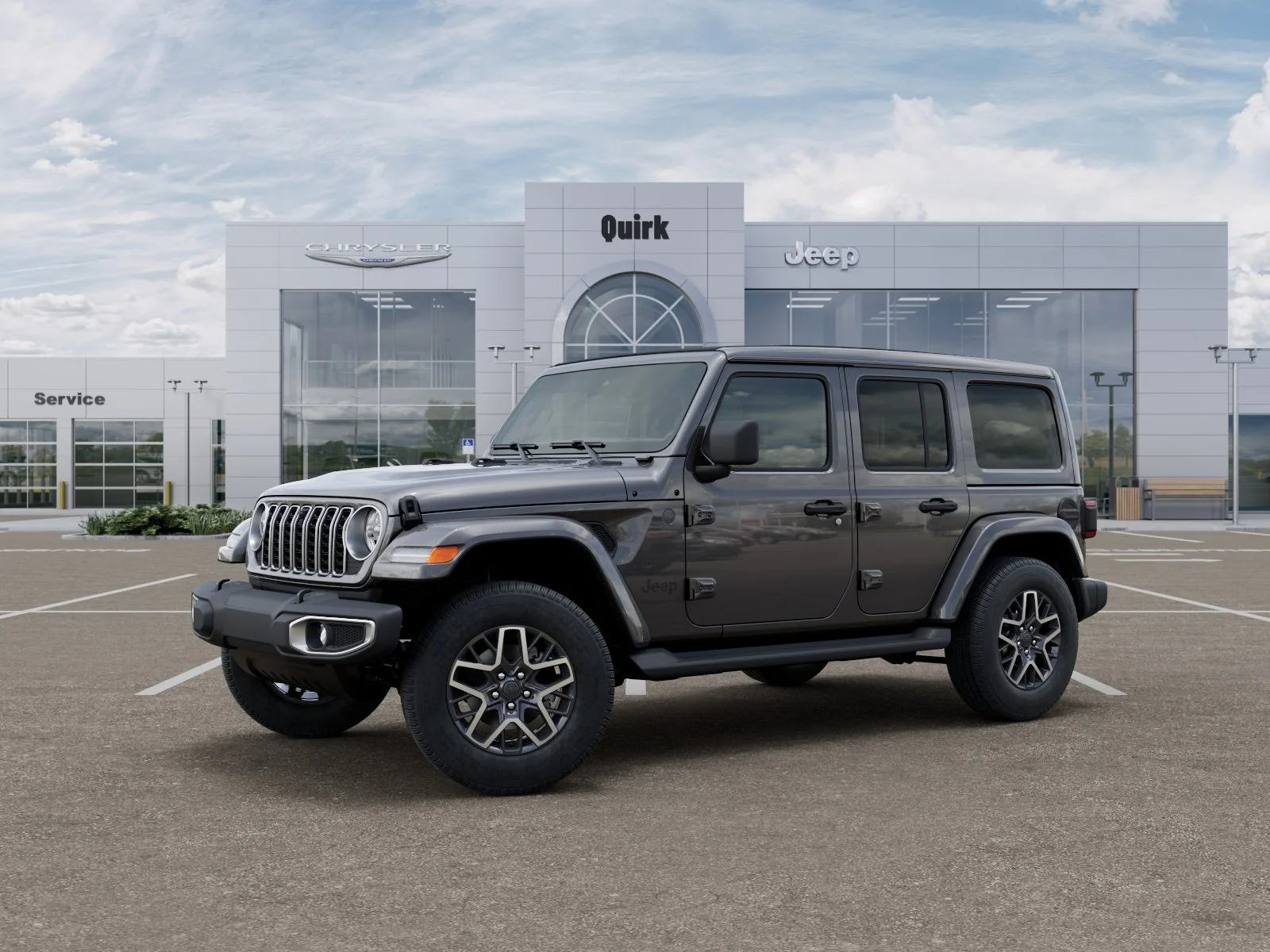 New 2026 Granite Crystal Metallic Clear-Coat Exterior Paint Jeep Sahara image 28