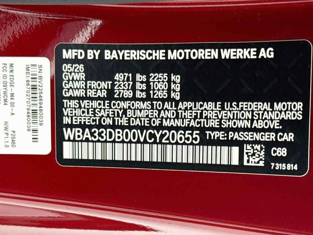 New 2027 Red Metallic BMW 430i image 39