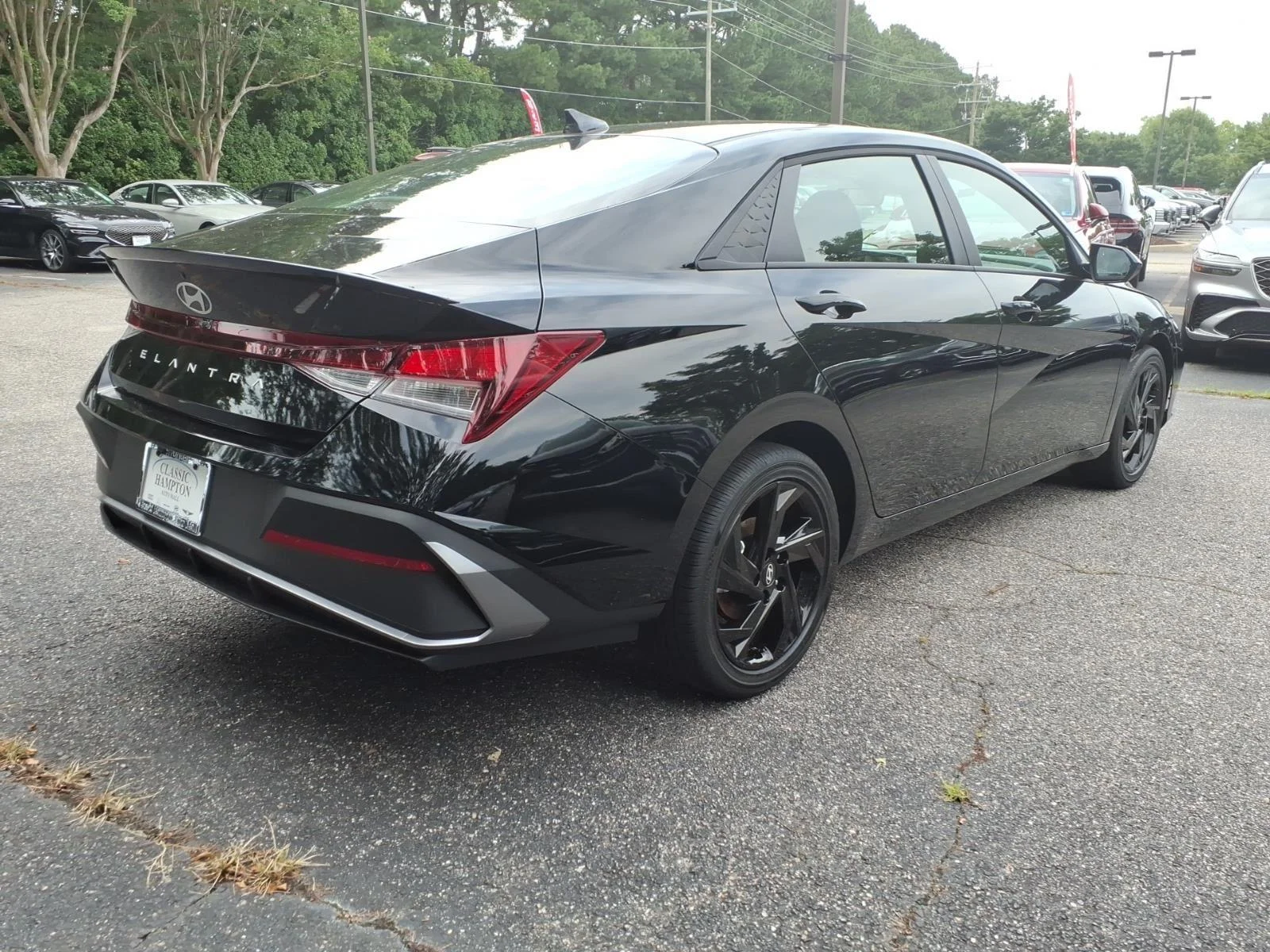 New 2026 Abyss Black Hyundai SEL Sport image 6