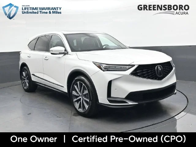 Certified Used 2026 Platinum White Pearl Acura with Technology Package image 3