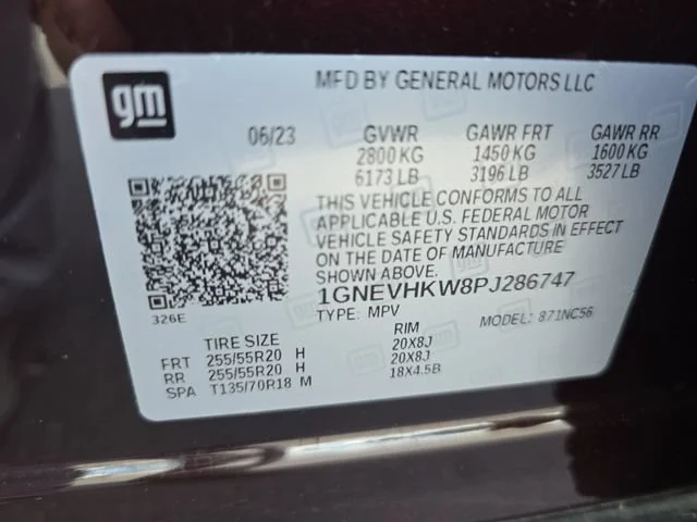 Used 2023 Black Cherry Metallic Chevrolet LT Leather image 30