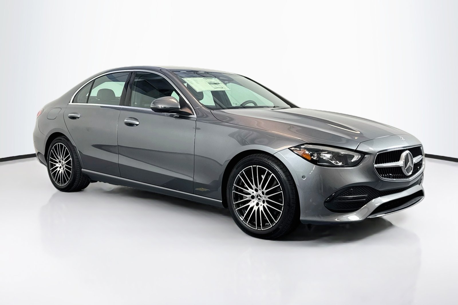 New 2026 Selenite Grey Metallic Mercedes-Benz C 300 image 3
