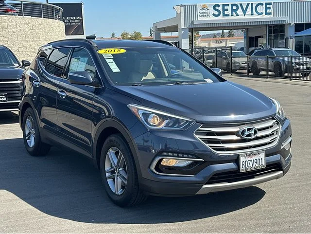 Used 2018 Hyundai Santa Fe Sport with VIN 5XYZU3LB3JG522367 for sale in El Cajon, CA