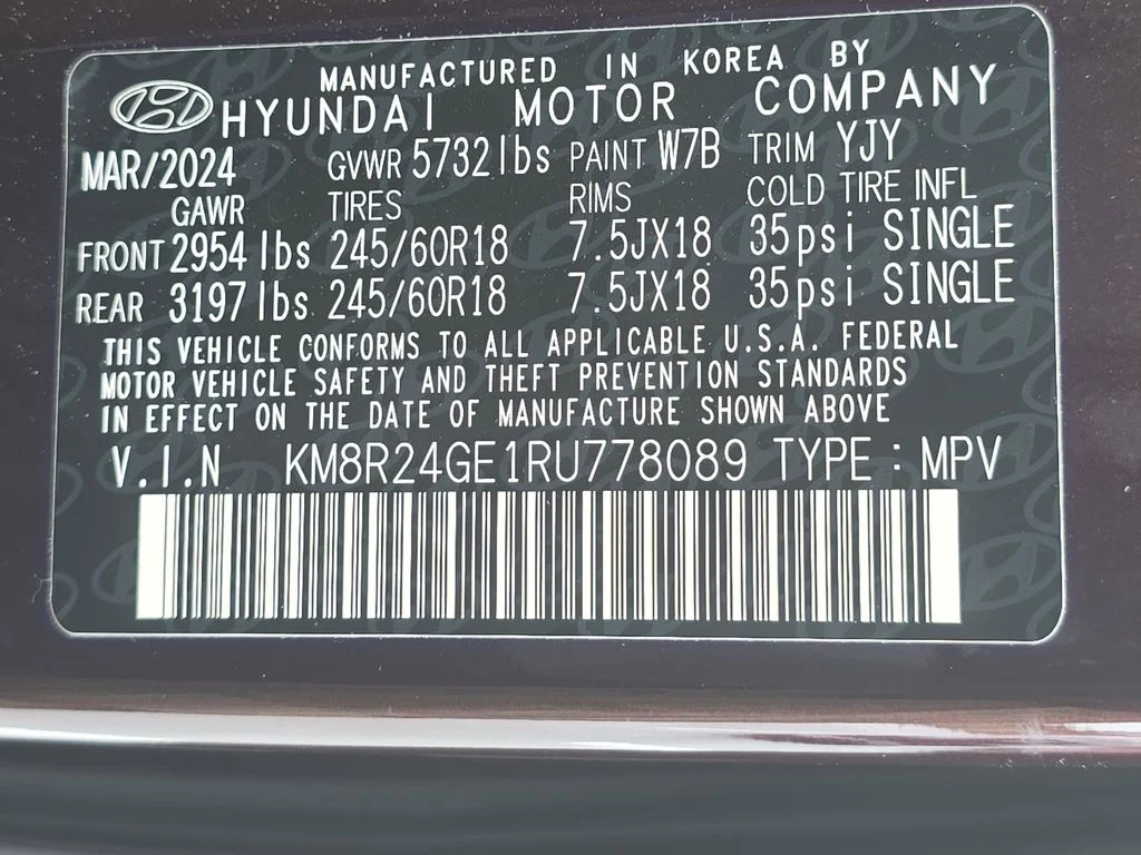 Used 2024 Red Hyundai SEL image 32