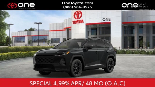 New 2026 Black Toyota SE image 2