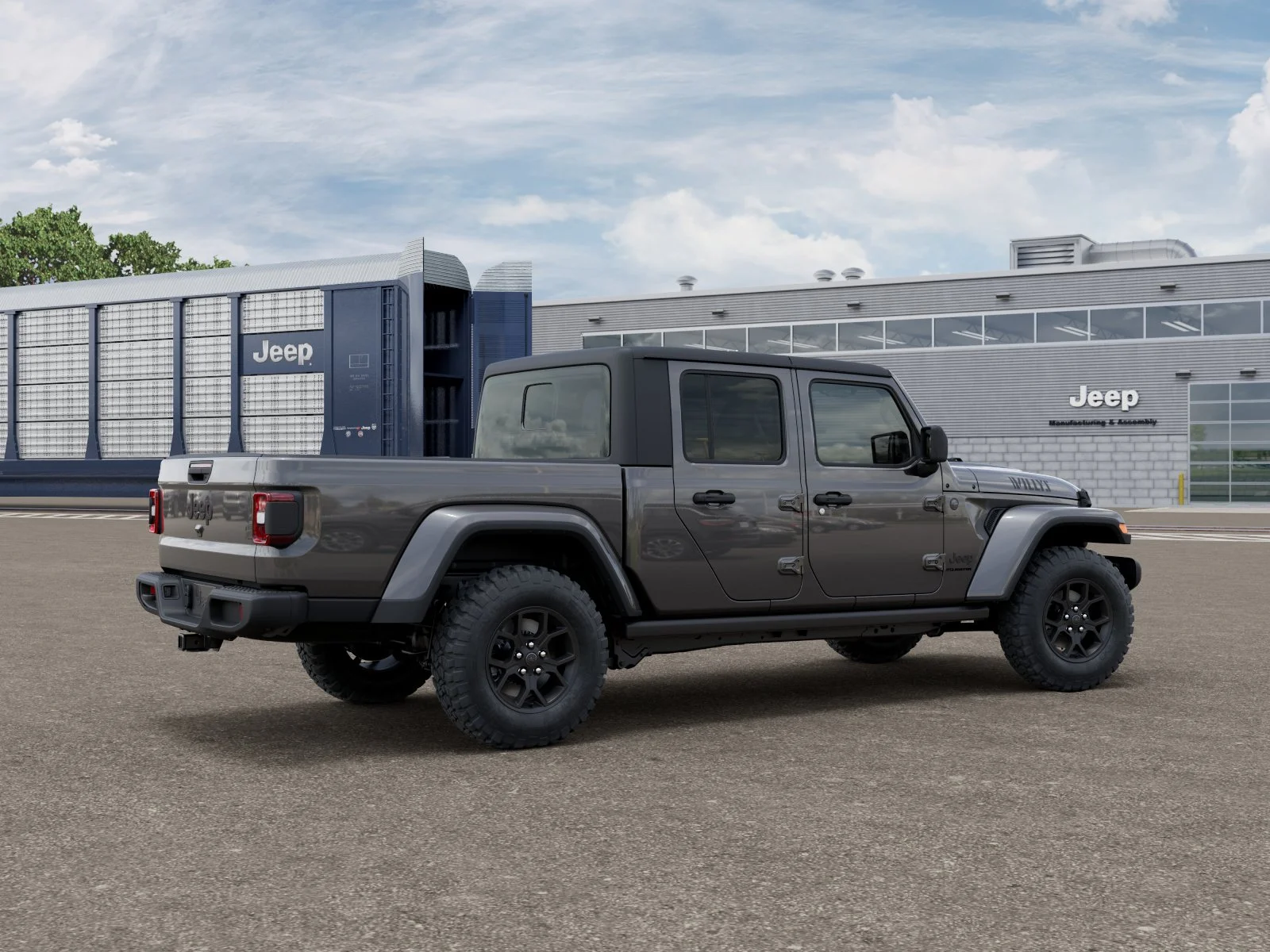 New 2027 Granite Crystal Metallic Clearcoat Jeep Willys image 2