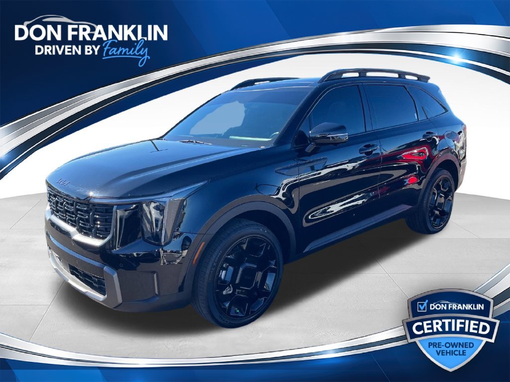 Used 2025 Black Kia X-Line SX Prestige image 1