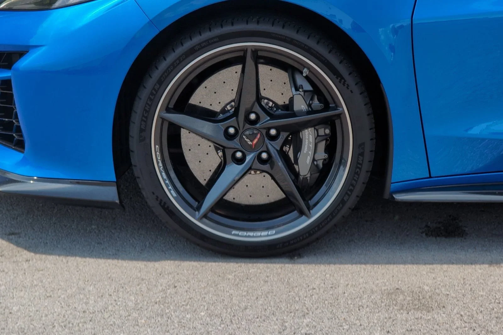 Used 2024 Riptide Blue Metallic Chevrolet 3LZ image 27