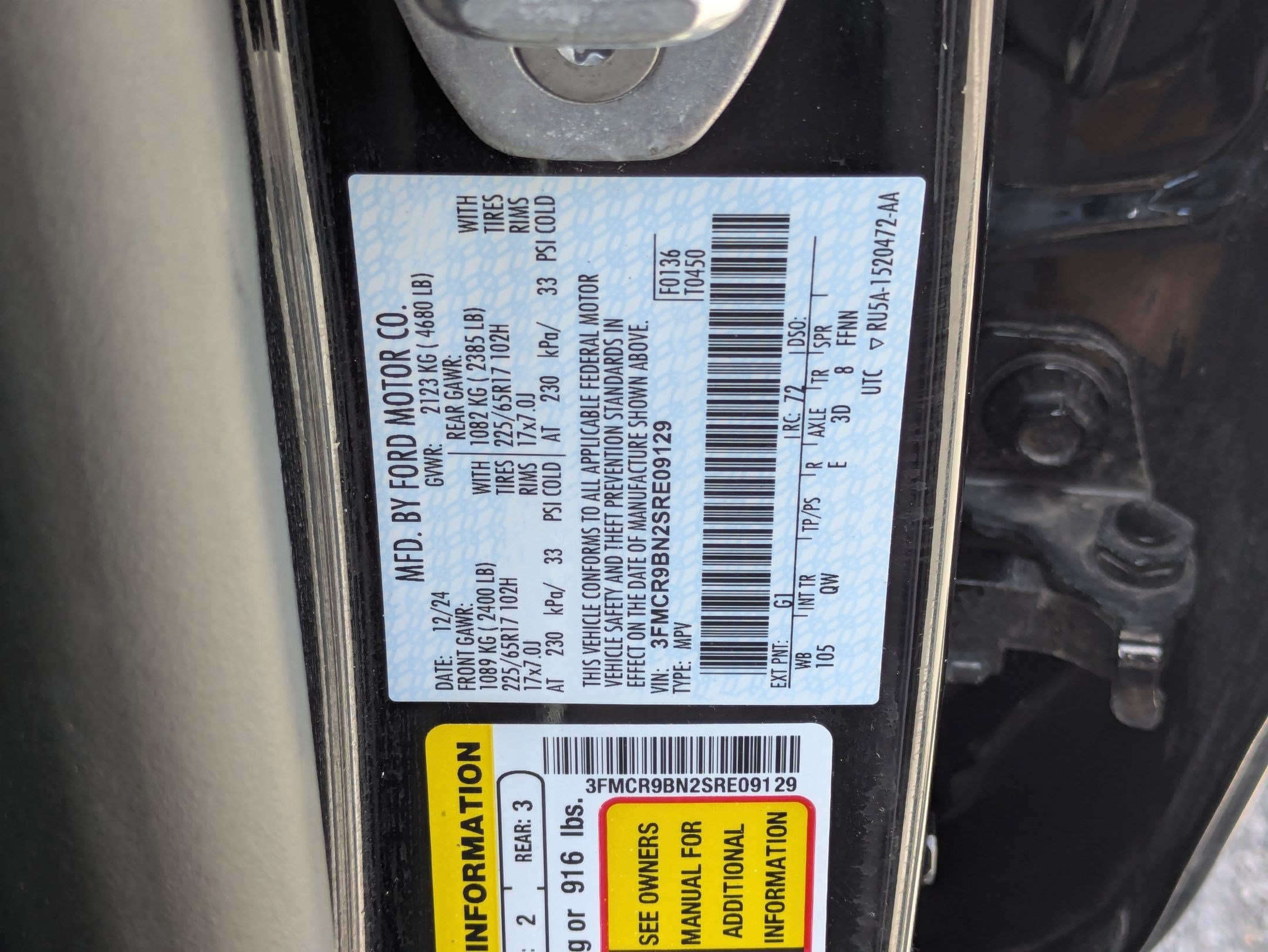 Used 2025 Shadow Black Ford Big Bend image 34