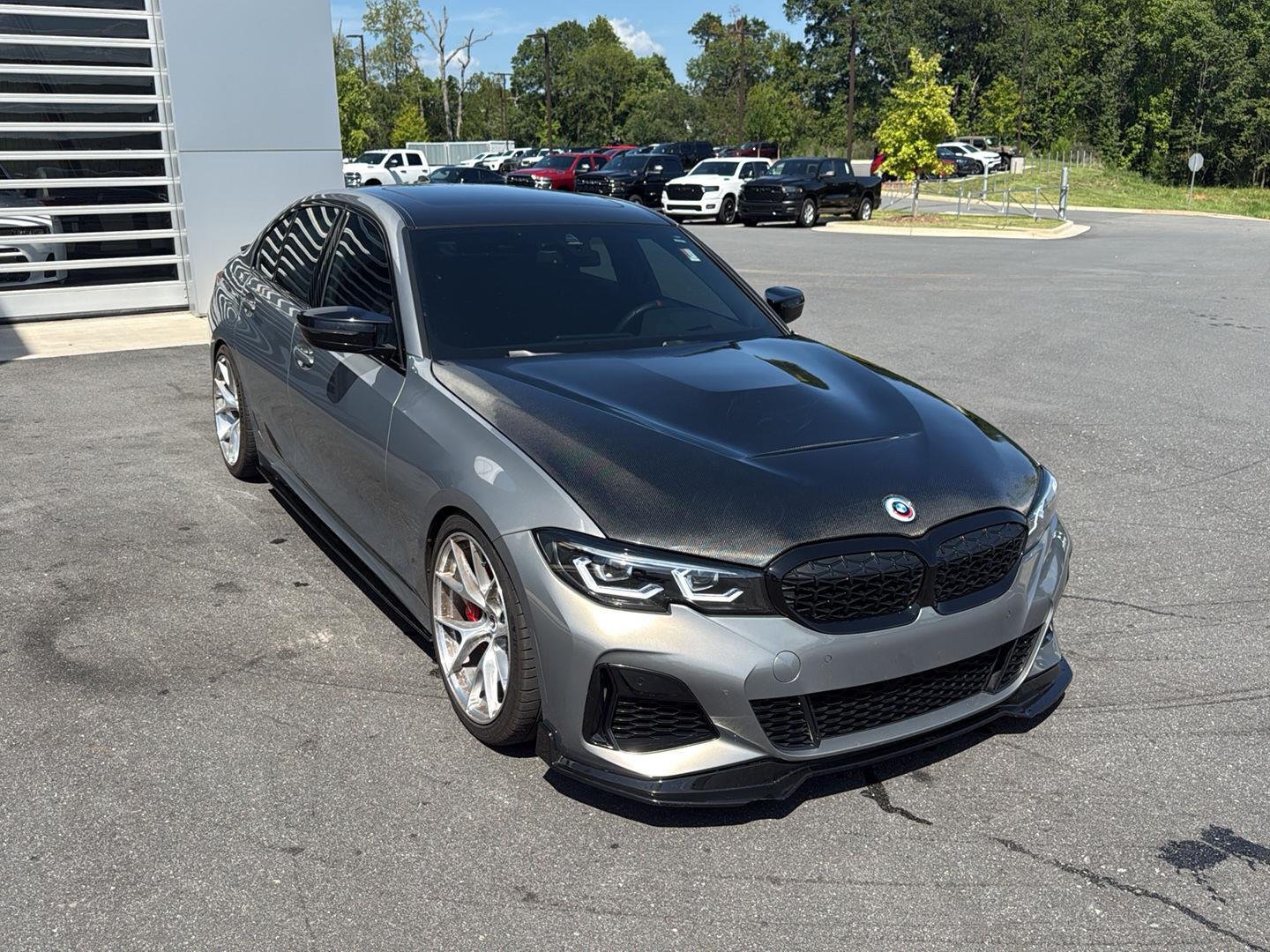 Used 2022 Oxide Grey Metallic BMW M340i image 3