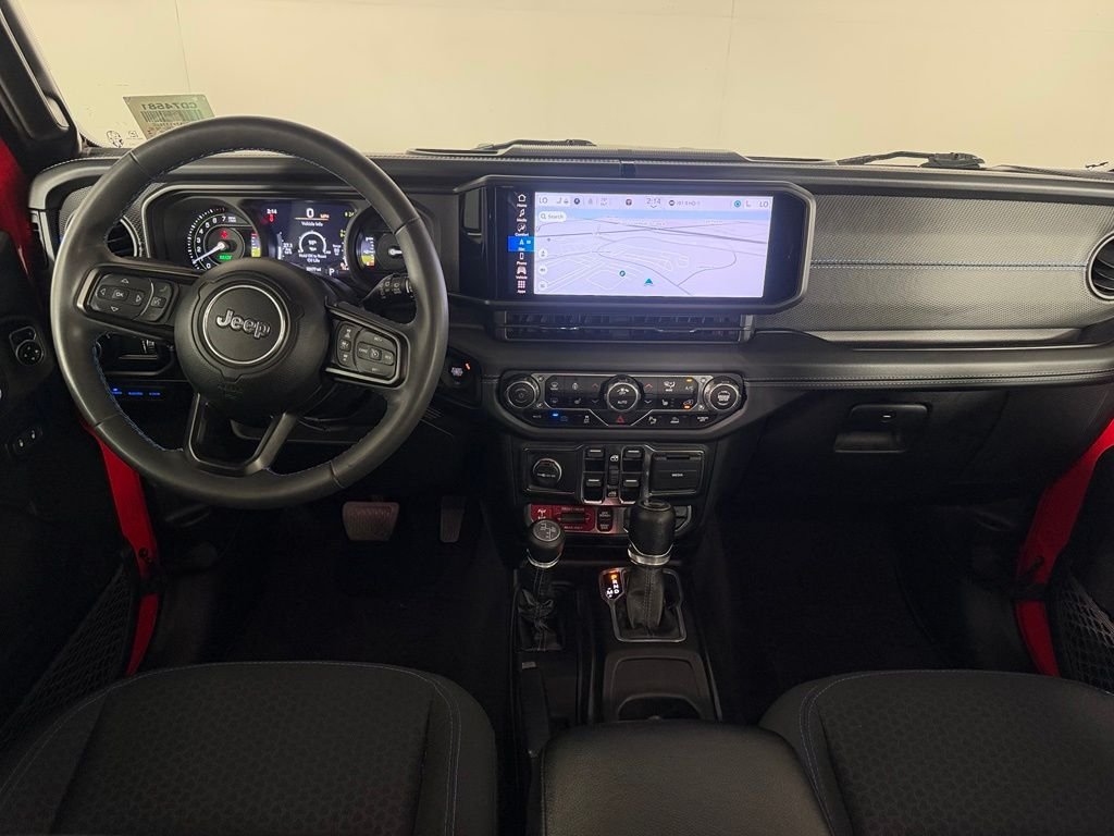 Certified Used 2024 Red Jeep Rubicon 4xe image 14