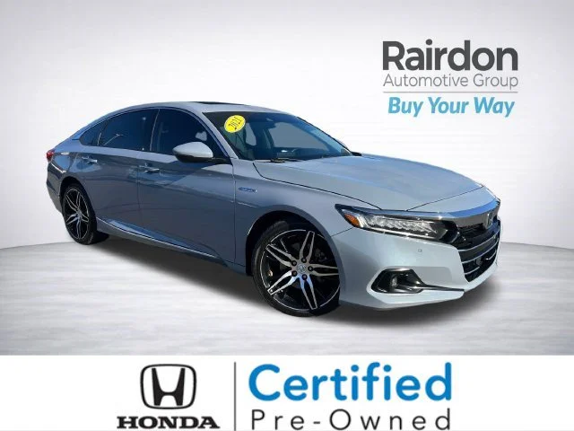 Certified Used 2021 Sonic Gray Pearl Honda Touring image 1