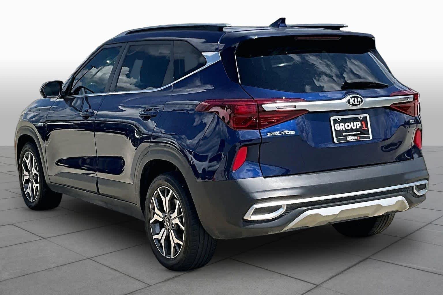 Used 2021 Dark Ocean Blue Kia EX image 11