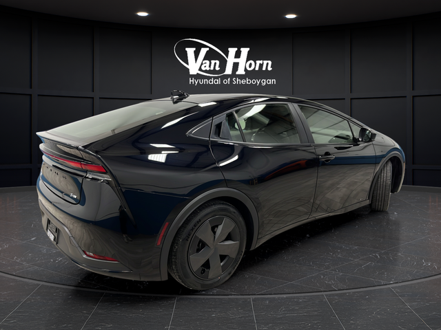 Used 2023 Midnight Black Metallic Toyota LE image 8