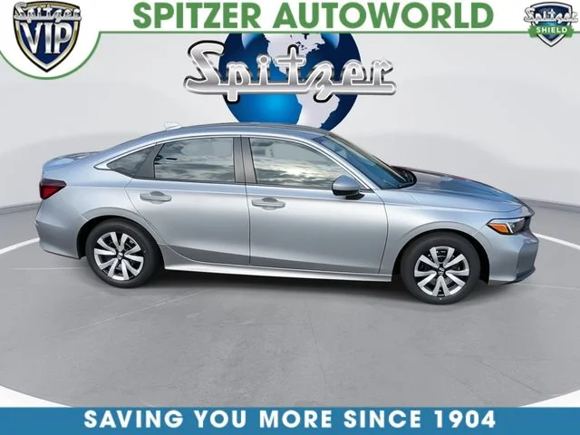 New 2026 Solar Silver Metallic Honda LX image 3