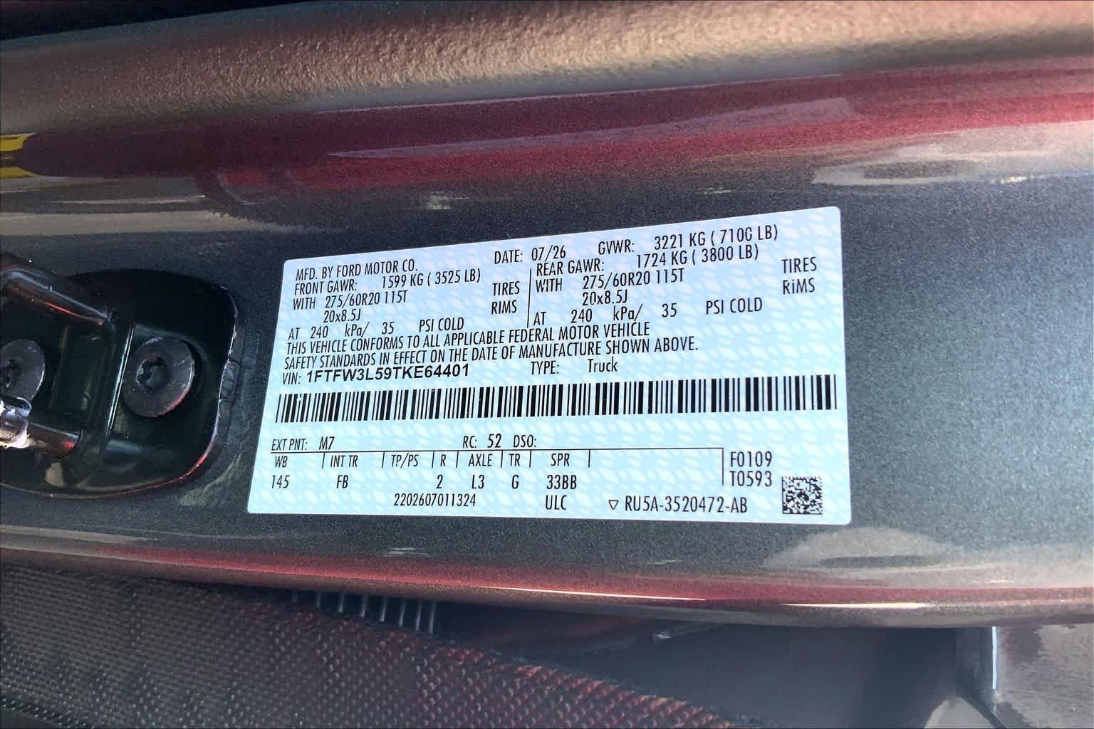 New 2026 Carbonized Gray Metallic Ford XLT image 22