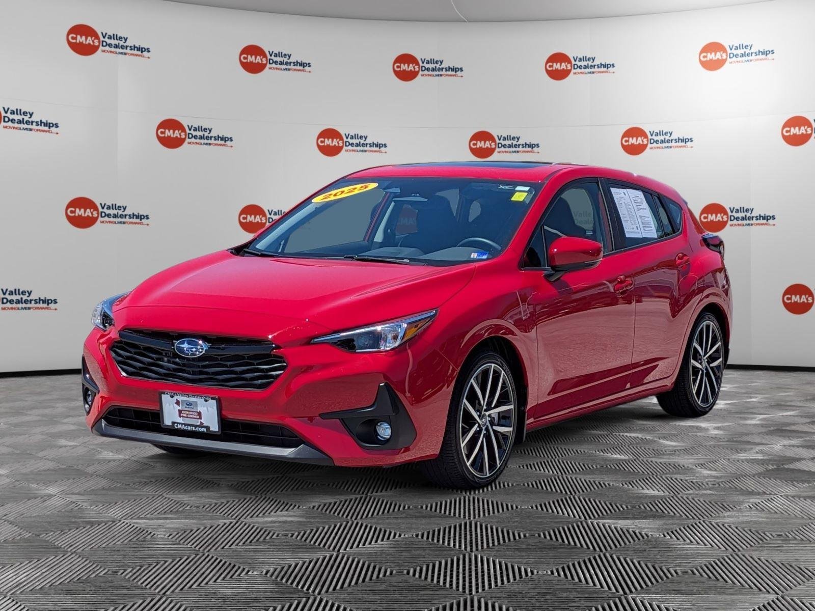 Certified Used 2025 Pure Red Subaru Sport image 3