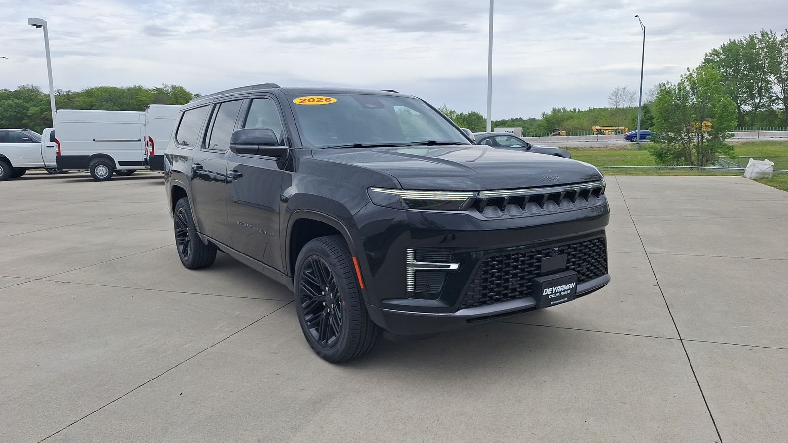 New 2026 High Gloss Black Exterior Paint Jeep Limited Reserve image 2