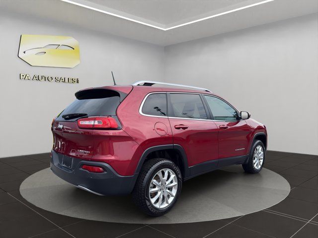 Used 2016 Deep Cherry Red Crystal Pearlcoat Jeep Limited image 7