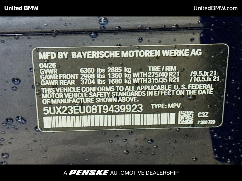 New 2026 Tanzanite Blue II Metallic BMW xDrive40i image 15