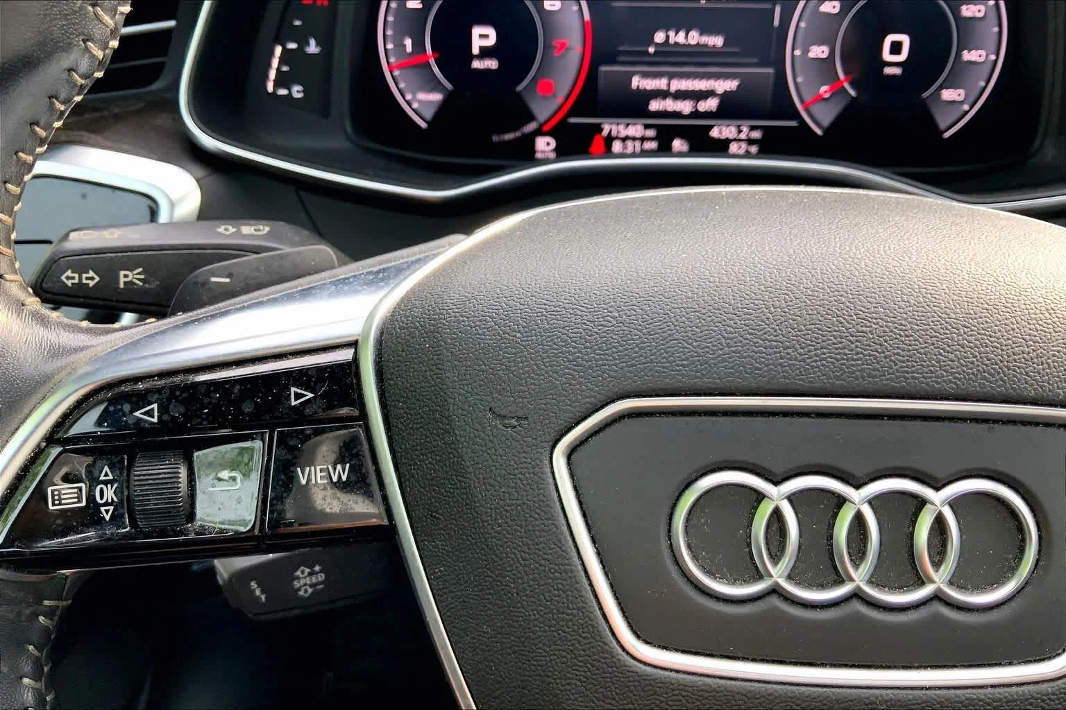 Used 2019 Daytona Gray Pearl Effect Audi Premium Plus image 24