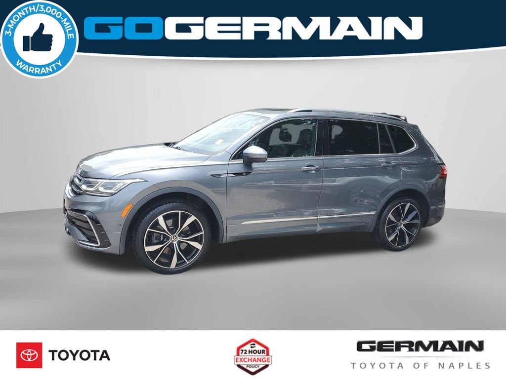Used 2022 Blue Volkswagen 2.0T SEL R-Line image 11