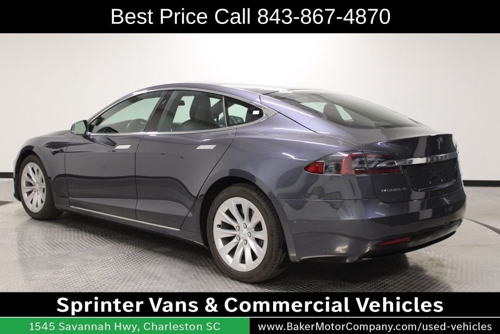 Used 2017 Gray Tesla 60D image 4