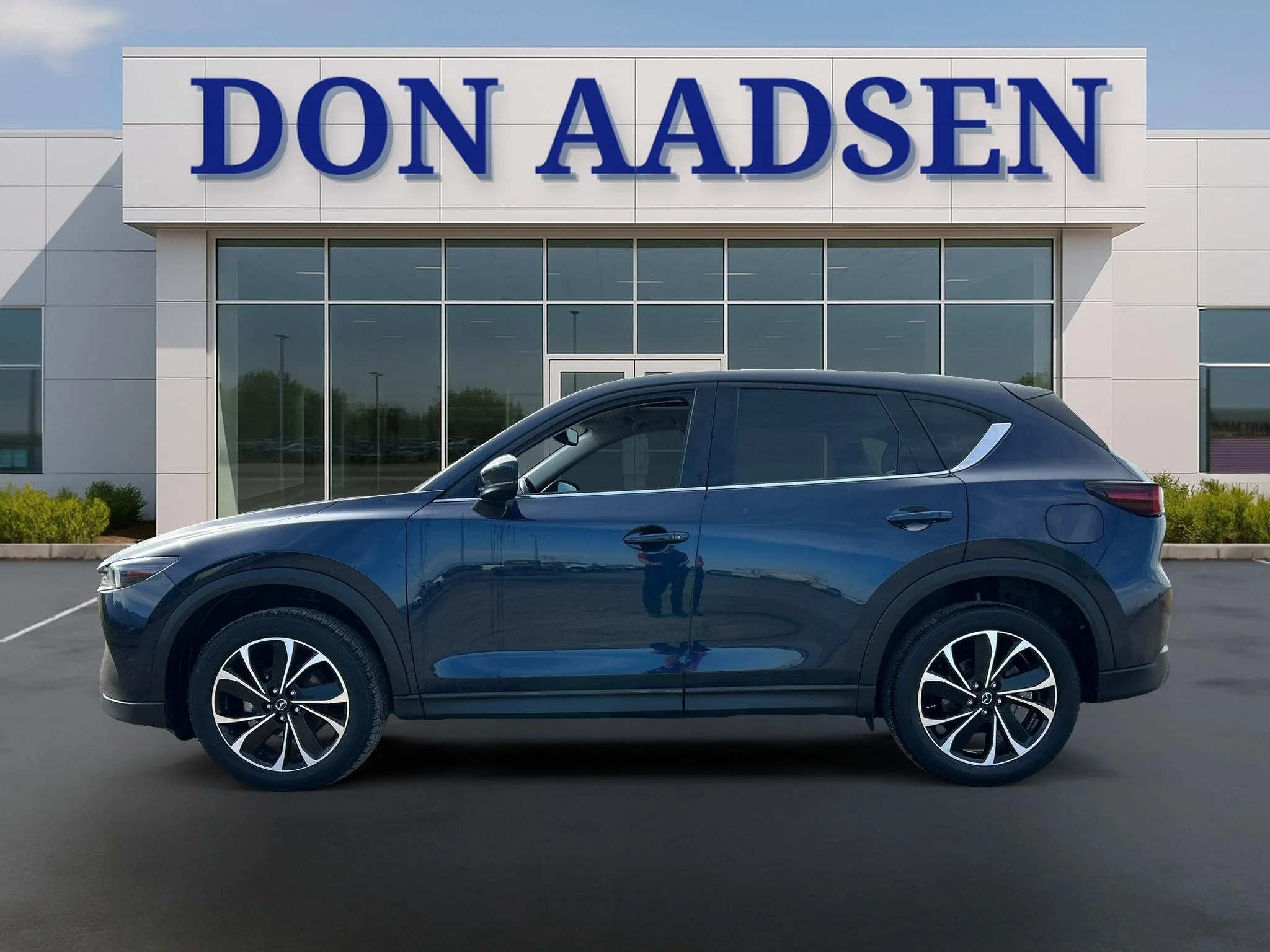 Used 2023 Deep Crystal Blue Mica Mazda 2.5 S Premium Package image 4