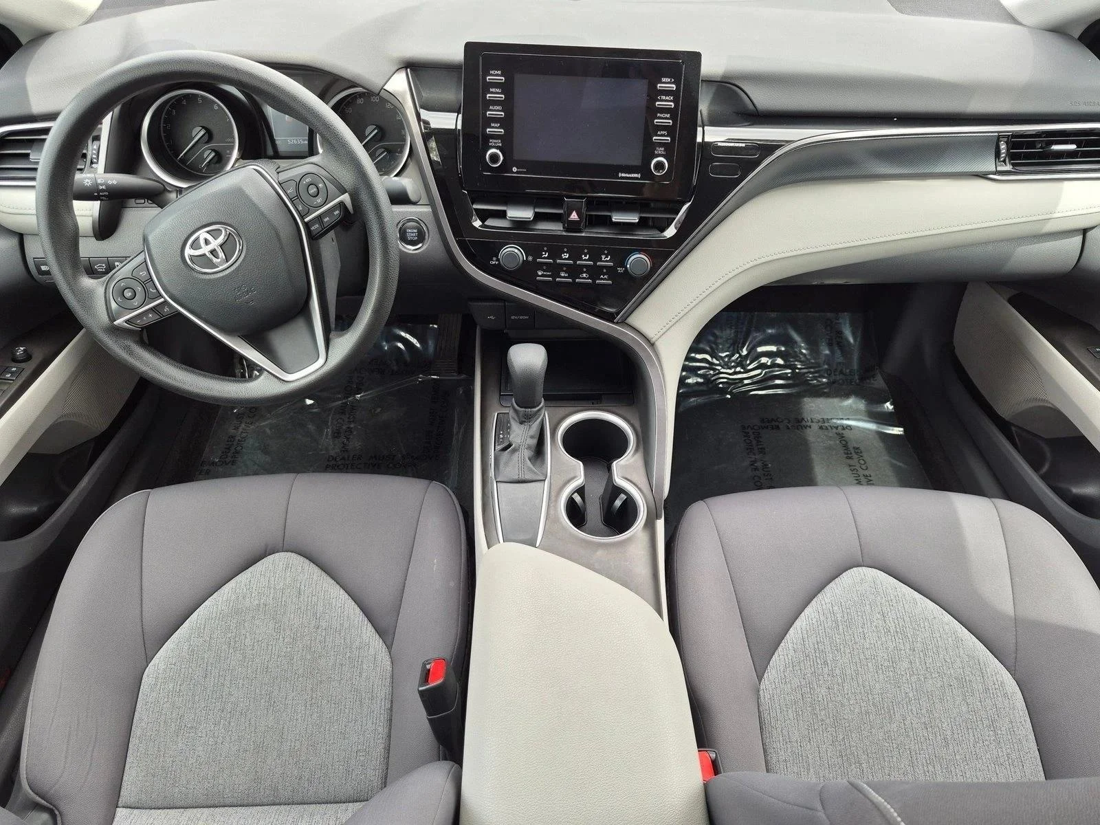 Used 2021 Super White Toyota LE image 13