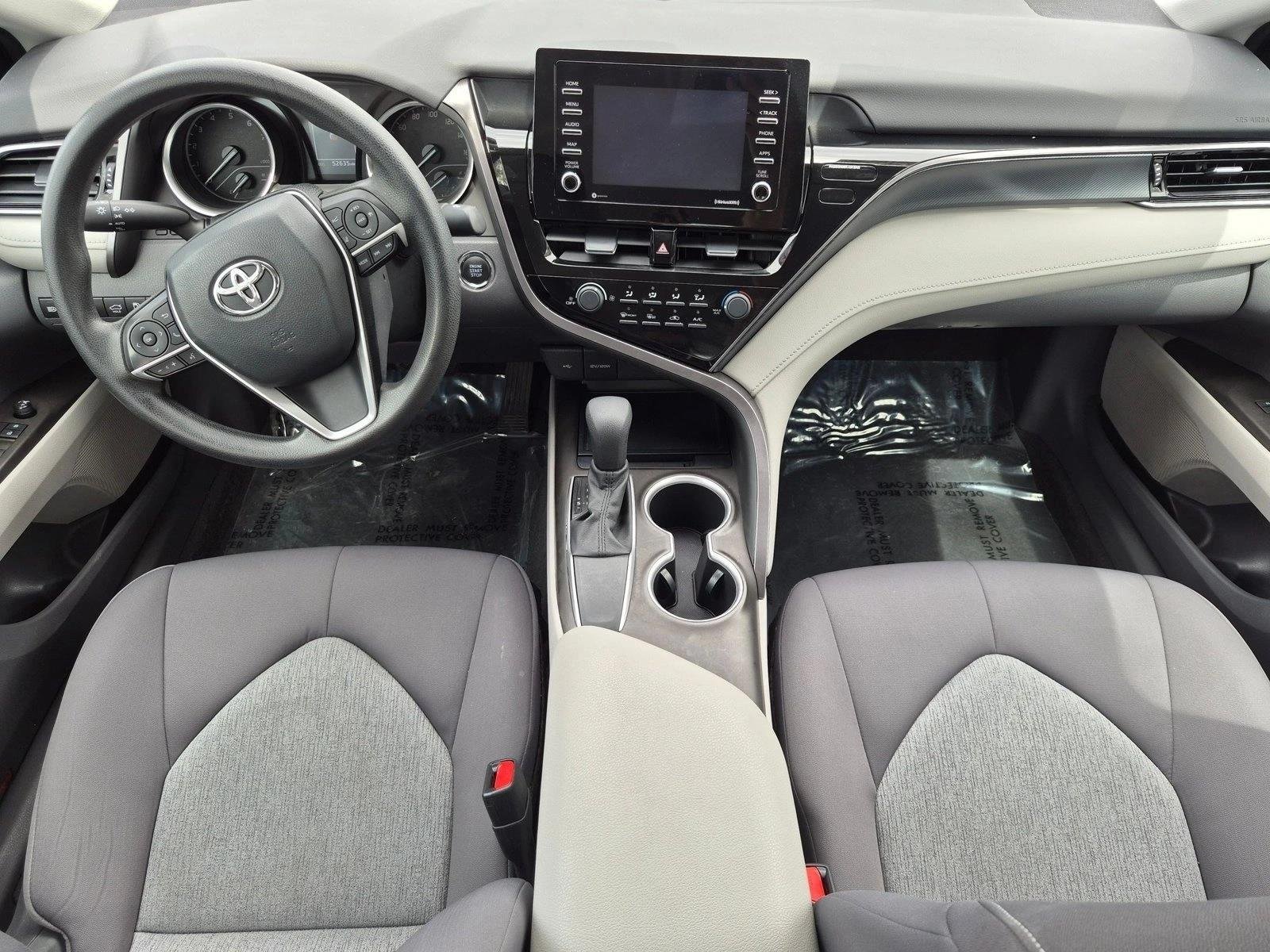 Used 2021 Super White Toyota LE image 13