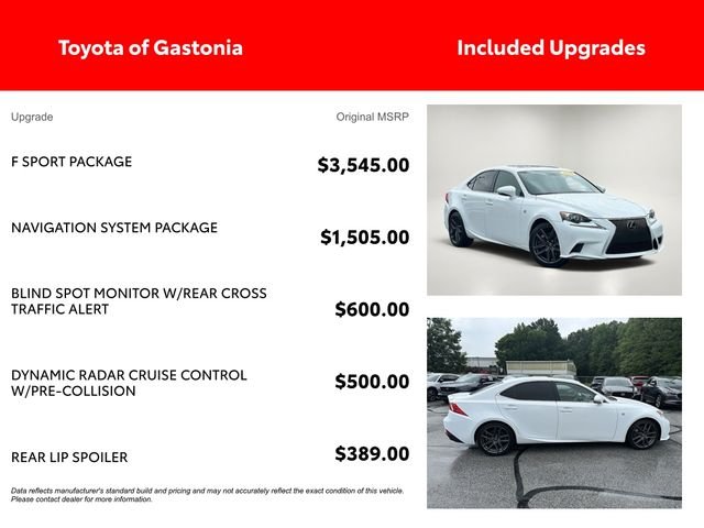 Used 2016 White Lexus 200t image 4