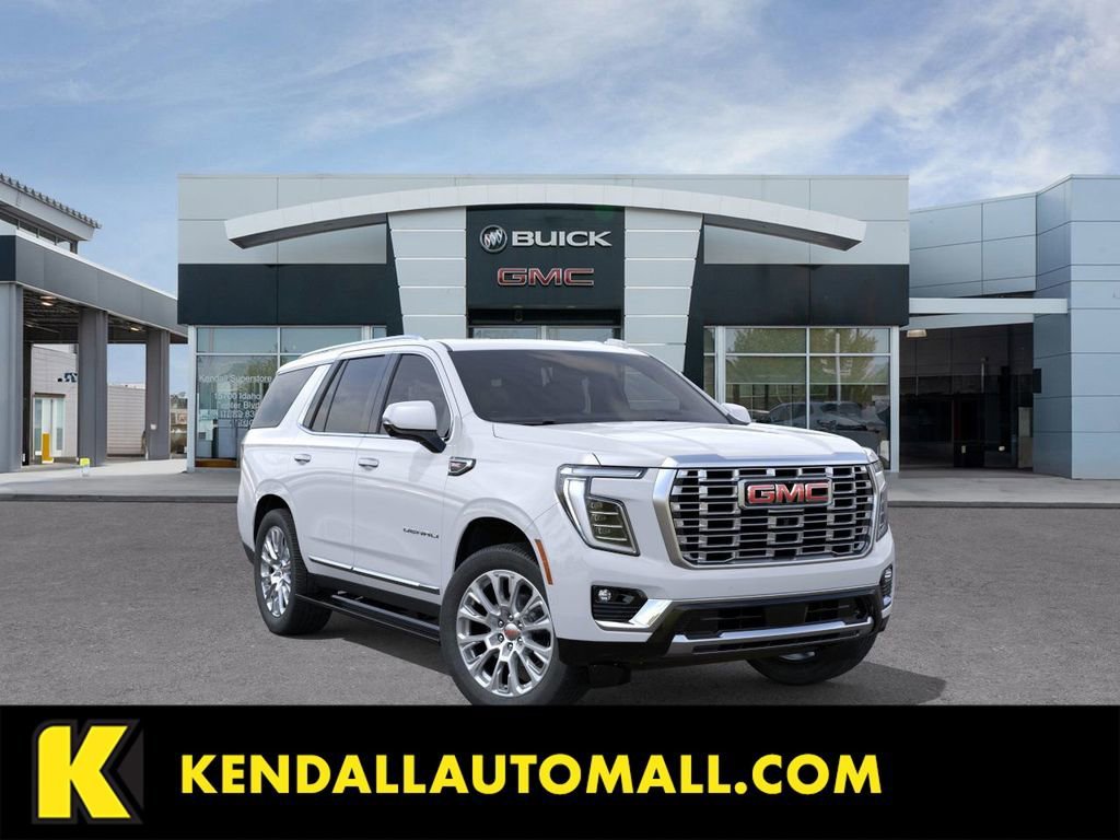 Glacier White Tricoat 2026 GMC Yukon Denali 4WD SUV / Crossover Four-Wheel Drive Automatic