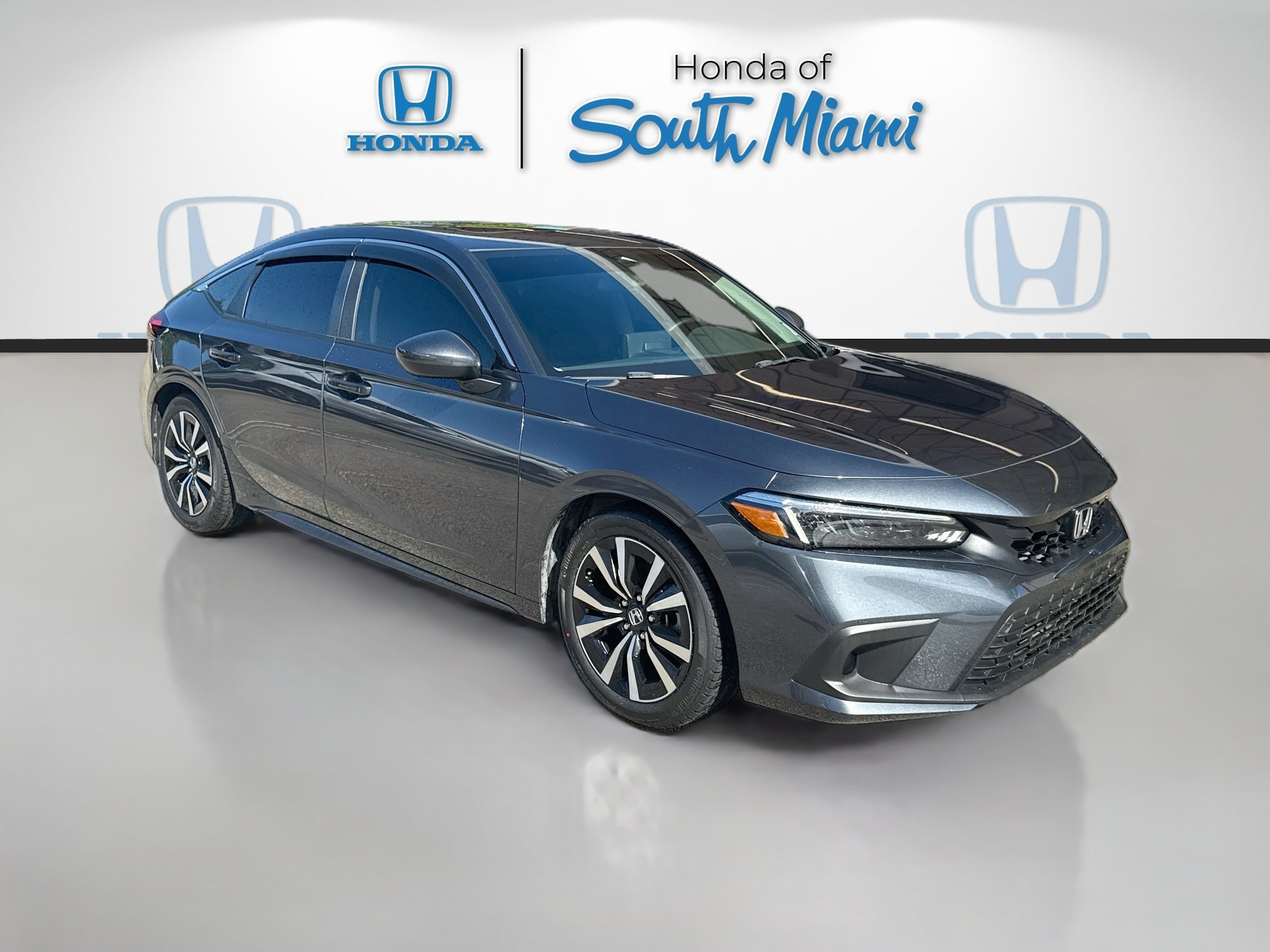 Used 2024 Meteorite Gray Metallic Honda EX-L image 1