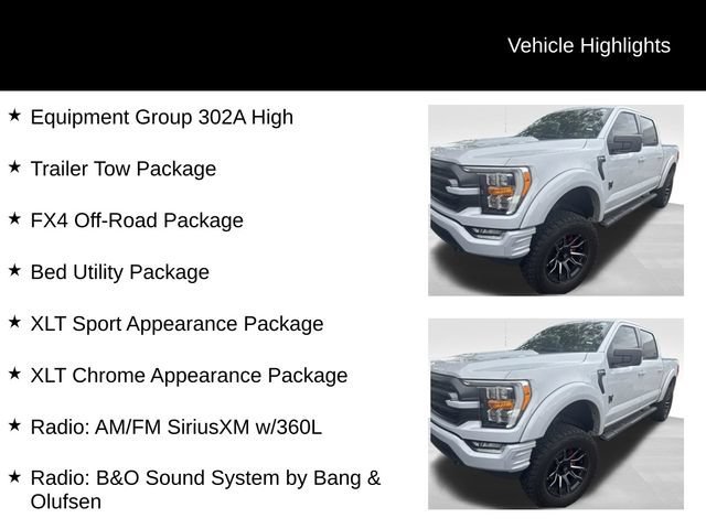 Used 2022 White Ford XLT image 8