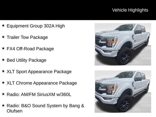 Used 2022 White Ford XLT image 8