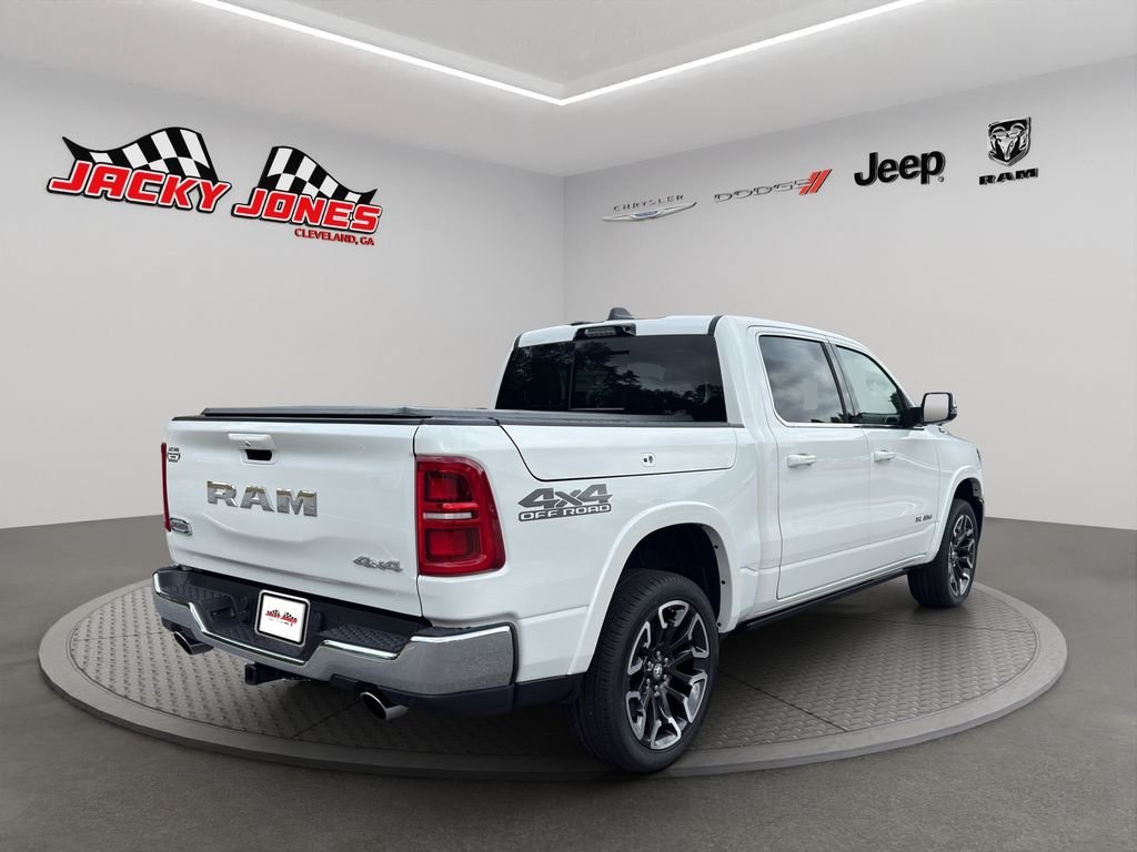 Used 2025 Ivory White Tri-Coat Pearlcoat Ram Longhorn image 11
