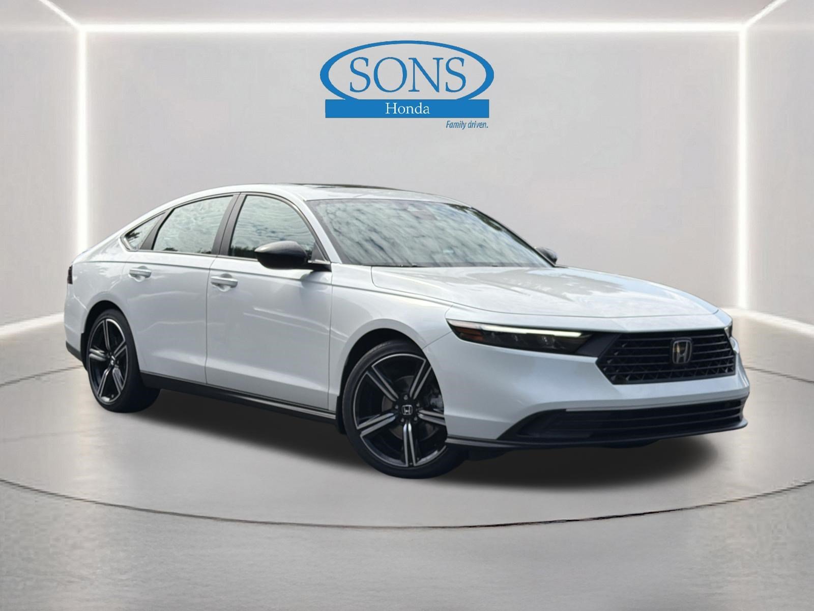 New 2026 Platinum White Pearl Honda Sport image 1