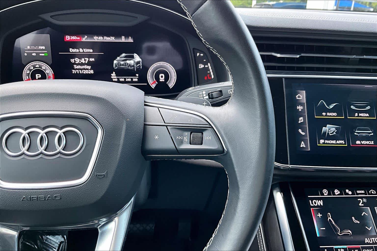 Used 2023 Daytona Gray Pearl Effect Audi Prestige image 25