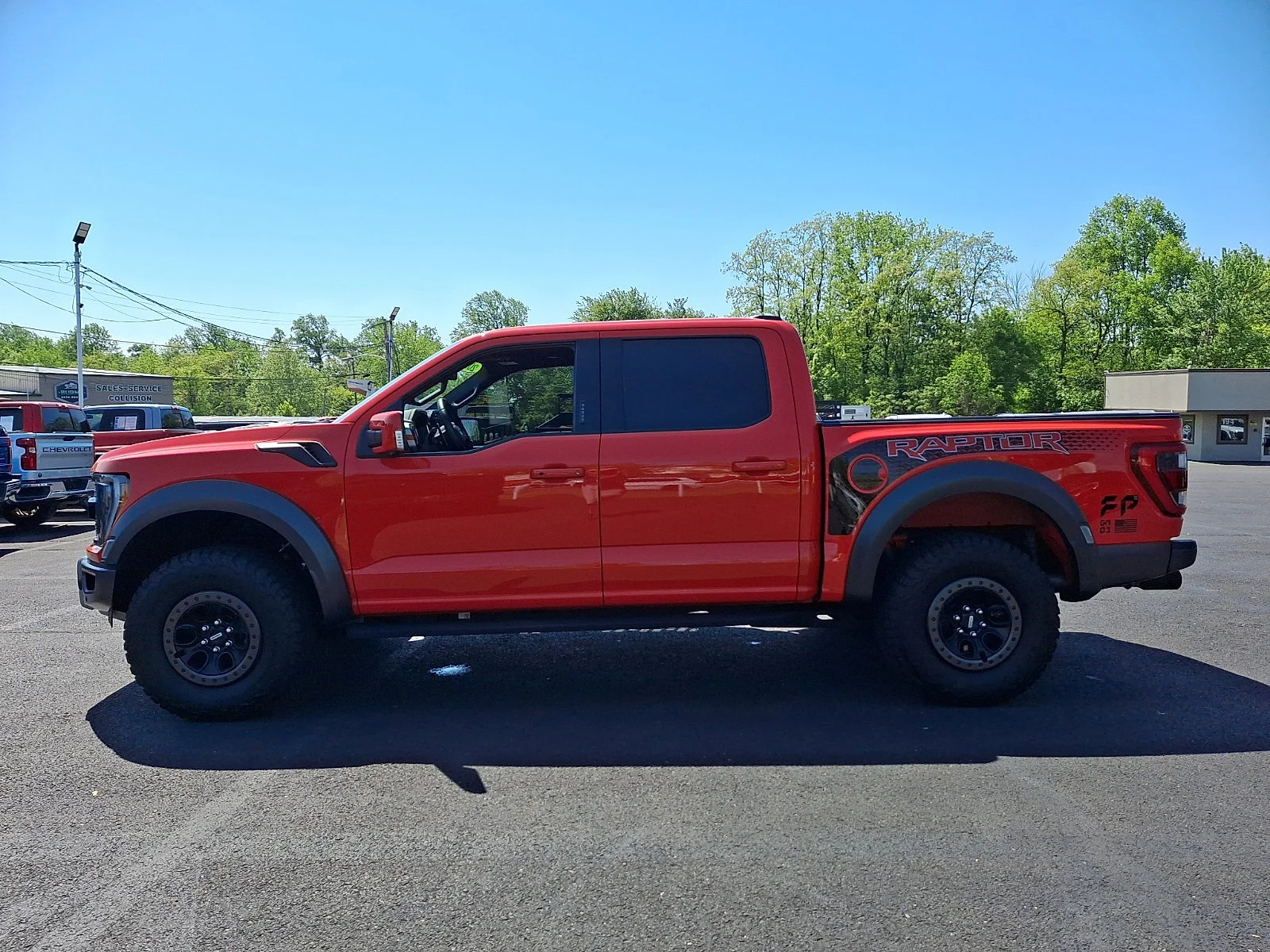 Used 2022 Code Orange Metallic Ford Raptor image 6