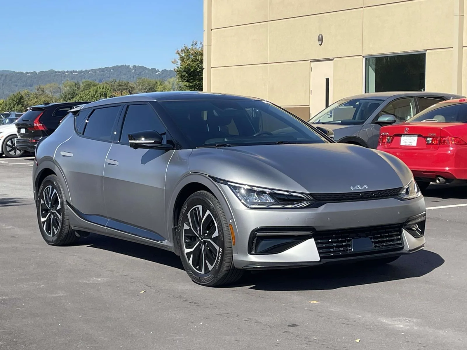 Used 2023 Steel Matte Gray Kia GT-Line image 1