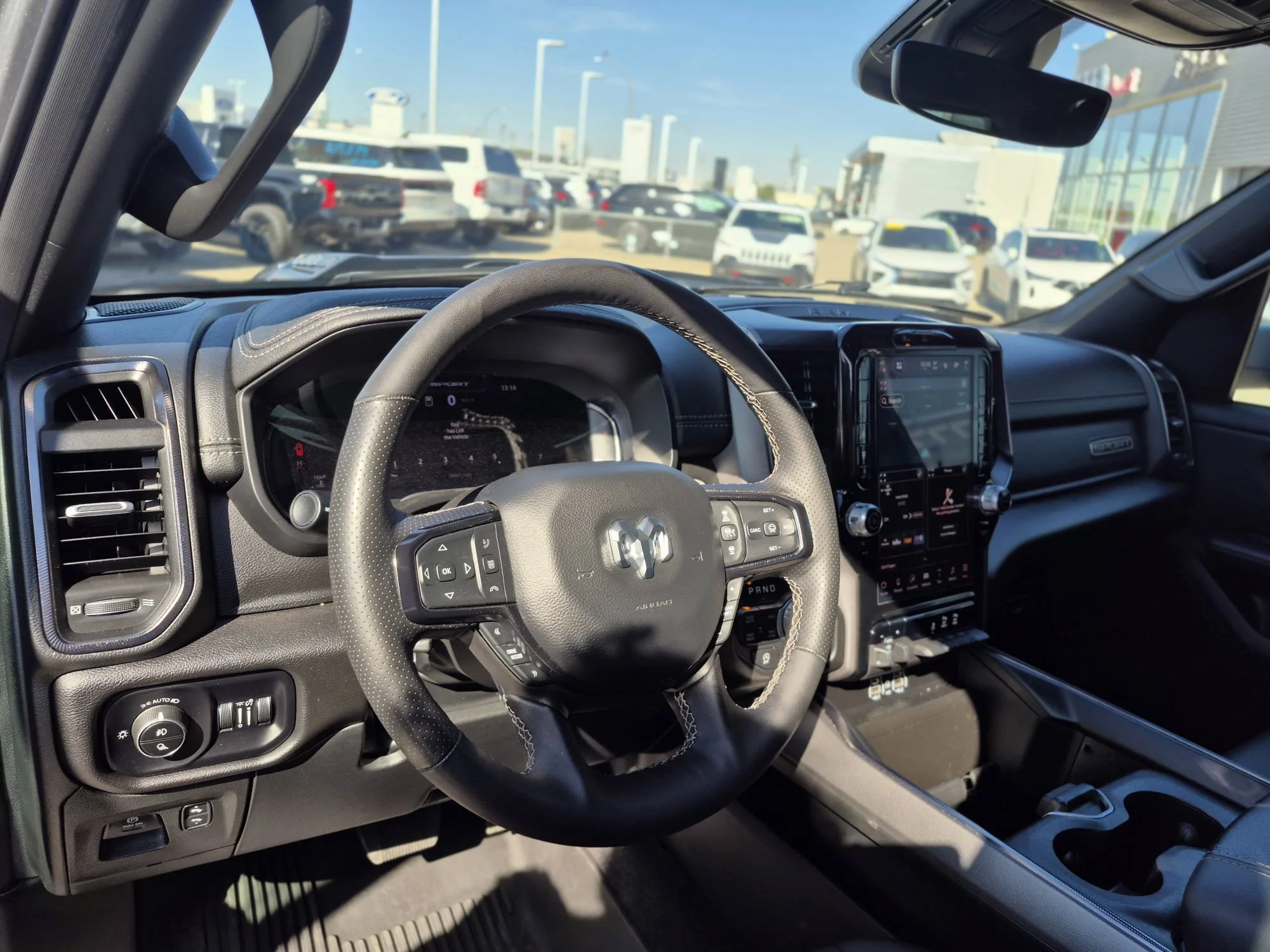 Certified Used 2025 Billet Silver Metallic Ram Sport 4x4*3.0L I6 | Htd Seats | Nav | Htd Wheel | Tow Pkg | Adaptive Cruise | Remote Start image 10