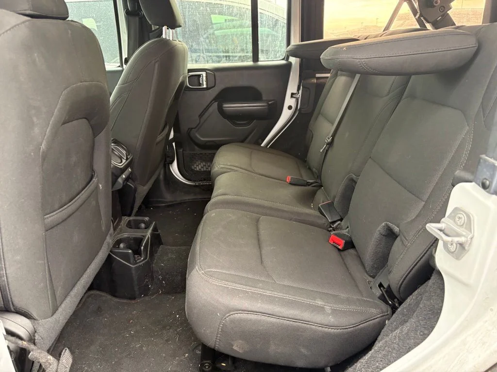 Used 2021 White Jeep Unlimited Sport S image 11