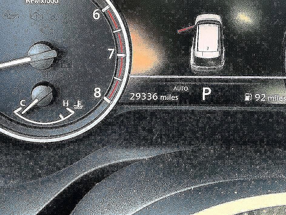 Used 2023 Brilliant Silver Metallic Nissan SV image 16